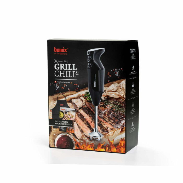 Bamix® M200 BBQ El Blender Seti Ömür Boyu Motor Garantili 200W (20cm Daldırma Derinliği) 4 Bıçaklı Siyah - Görsel 9