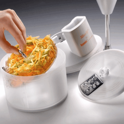 Bamix® M200 BAKING El Blender Seti Ömür Boyu Motor Garantili 200W (20cm Daldırma Derinliği) 4 Bıçaklı Beyaz - Krom - Görsel 5