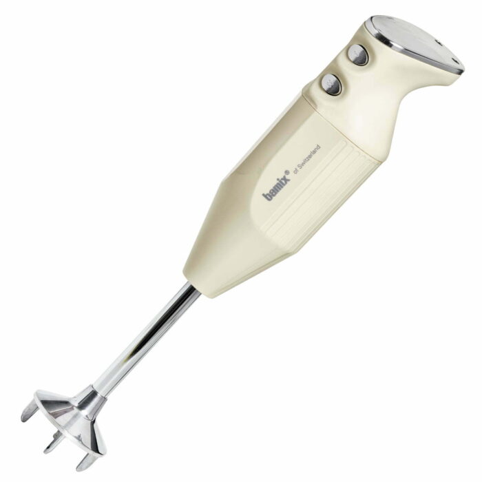 Bamix® M200 DELUXE El Blender Seti Ömür Boyu Motor Garantili 200 W (20cm Daldırma Derinliği) 3 Bıçaklı Krem Rengi-Krom - Görsel 3