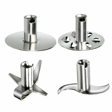 Bamix® M200 BAKING El Blender Seti Ömür Boyu Motor Garantili 200W (20cm Daldırma Derinliği) 4 Bıçaklı Krem - Krom - Görsel 6