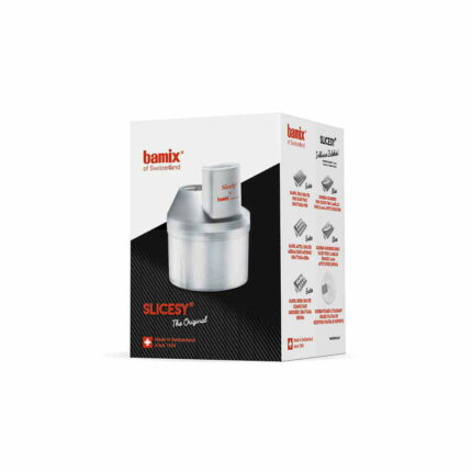 Bamix® SLİCESY 5in1 Karıştırma-Kesme-Rende-Parçalama ve Dilimleyicili Siyah - Görsel 7