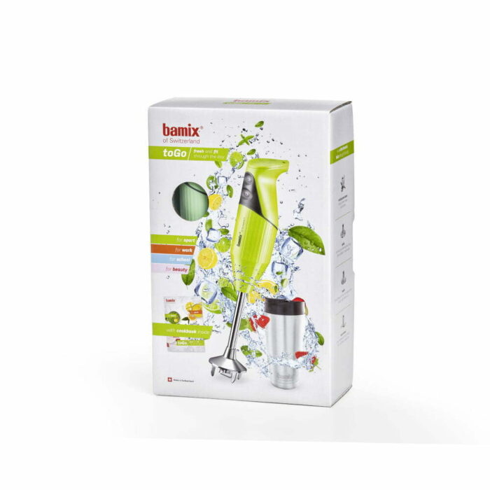 Bamix® M200 TOGO El Blender Seti Ömür Boyu Motor Garantili 200W (20cm Daldırma Derinliği) 4 Bıçaklı Limon Yeşili - Görsel 5