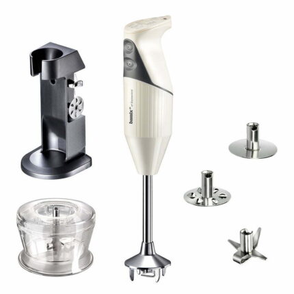 Bamix® M200 DELUXE El Blender Seti Ömür Boyu Motor Garantili 200W (20cm Daldırma Derinliği) 3 Bıçaklı Krem Rengi - Görsel 2