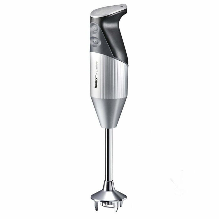 Bamix® M200 DELUXE El Blender Seti- Ömür Boyu Motor Garantili- 200W (20 cm Daldırma Derinliği) 3 Bıçaklı- Gümüş - Görsel 2