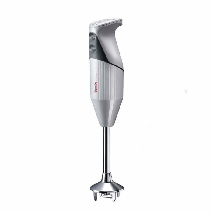 Bamix® M200 DELUXE El Blender Seti Ömür Boyu Motor Garantili 200W (20cm Daldırma Derinliği) 3 Bıçaklı Beyaz-Açık Gri - Görsel 2