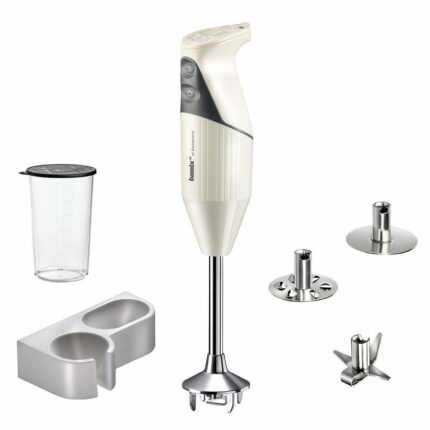 Bamix® M200 MONO El Blender Seti Ömür Boyu Motor Garantili 200W (20cm Daldırma Derinliği) 3 Bıçaklı Krem Rengi-Krom - Görsel 2