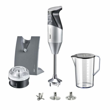 Bamix® M200 SWISSLINE El Blender Seti Ömür Boyu Motor Garantili 200W (20cm Daldırma Derinliği) 3 Bıçaklı Gümüş - Görsel 8