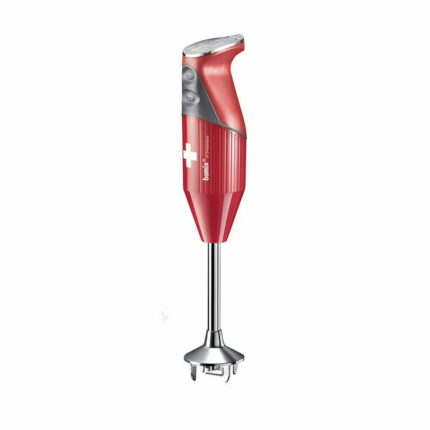 Bamix® M200 SWISSLINE El Blender Seti Ömür Boyu Motor Garantili 200W (20cm Daldırma Derinliği) 3 Bıçaklı Kırmızı-Krom - Görsel 2