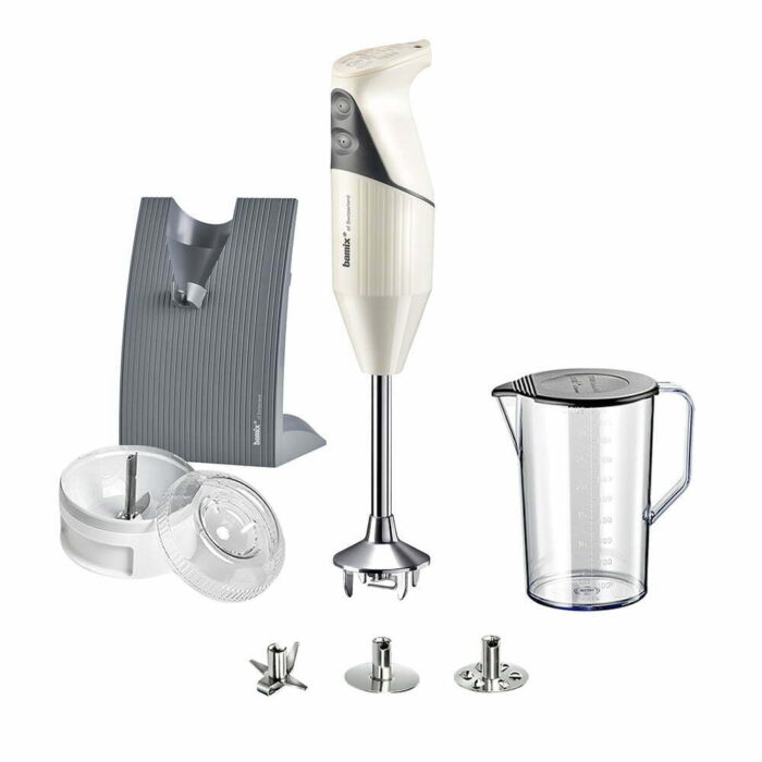 Bamix® M200 SWISSLINE El Blender Seti Ömür Boyu Motor Garantili 200W (20cm Daldırma Derinliği) 3 Bıçaklı Krem Rengi - Görsel 2