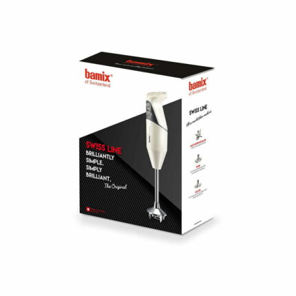 Bamix® M200 SWISSLINE El Blender Seti Ömür Boyu Motor Garantili 200W (20cm Daldırma Derinliği) 3 Bıçaklı Siyah - Görsel 8